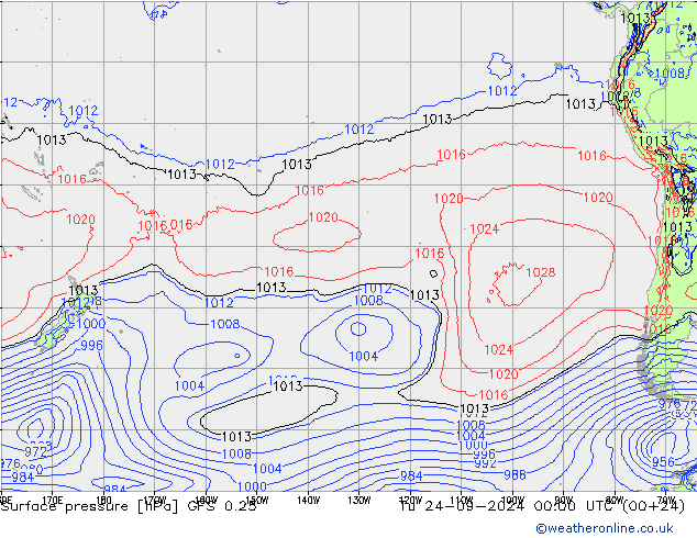 GFS 0.25: Tu 24.09.2024 00 UTC