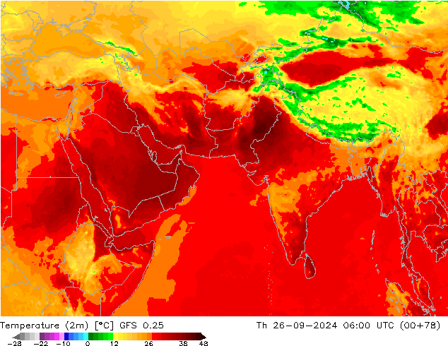 GFS 0.25: Per 26.09.2024 06 UTC