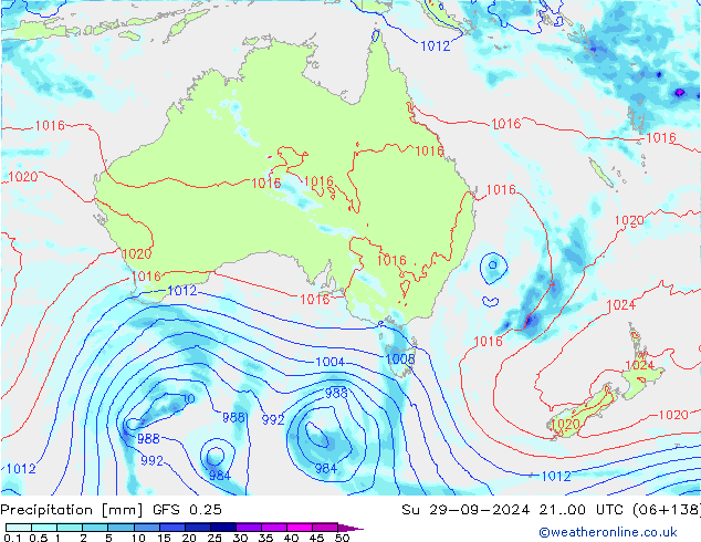 GFS 0.25: Вс 29.09.2024 00 UTC