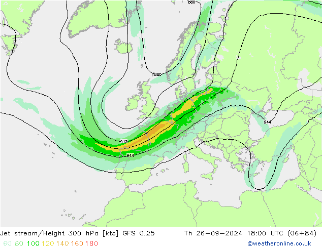 джет GFS 0.25 чт 26.09.2024 18 UTC