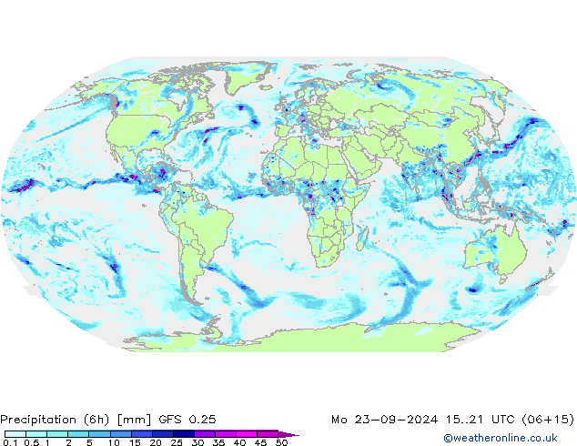 Z500/Regen(+SLP)/Z850 GFS 0.25 ma 23.09.2024 21 UTC