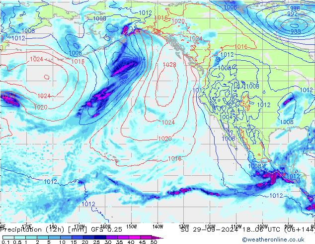  (12h) GFS 0.25  29.09.2024 06 UTC