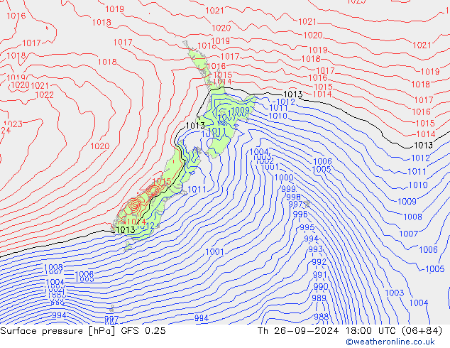 GFS 0.25: jue 26.09.2024 18 UTC