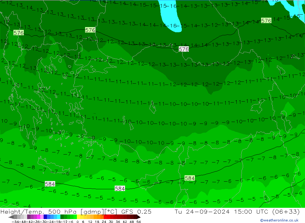 Z500/Rain (+SLP)/Z850 GFS 0.25 mar 24.09.2024 15 UTC