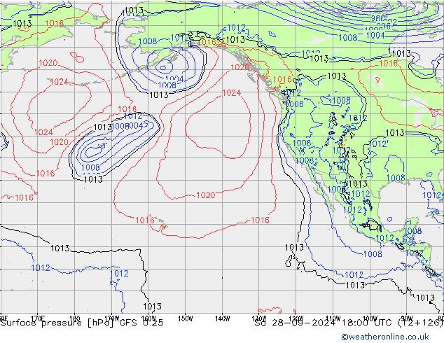 GFS 0.25: sáb 28.09.2024 18 UTC