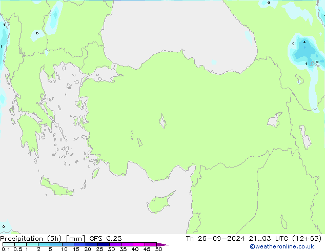 Z500/Rain (+SLP)/Z850 GFS 0.25 czw. 26.09.2024 03 UTC