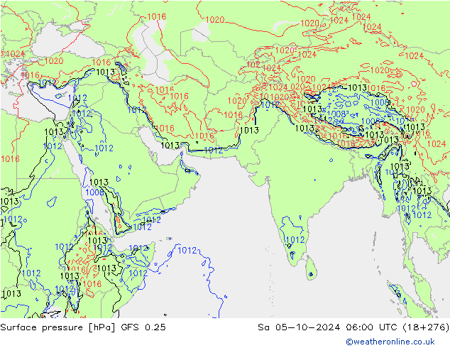 GFS 0.25: Sa 05.10.2024 06 UTC