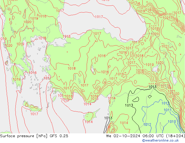 GFS 0.25:  02.10.2024 06 UTC