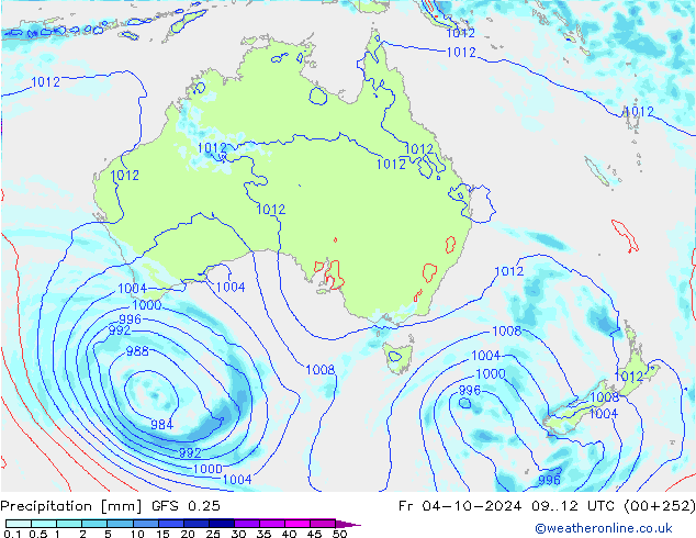 GFS 0.25: Fr 04.10.2024 12 UTC