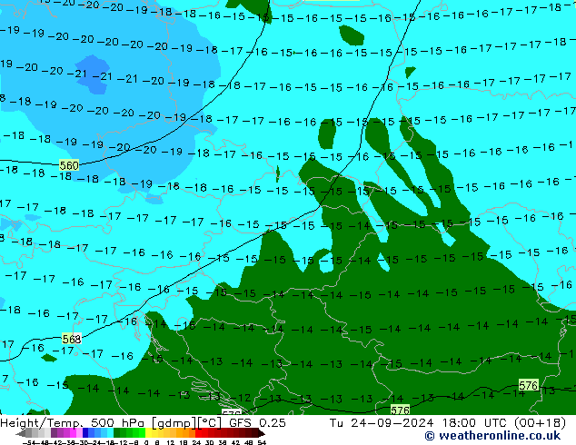 GFS 0.25: mar 24.09.2024 18 UTC