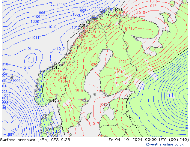 GFS 0.25:  04.10.2024 00 UTC