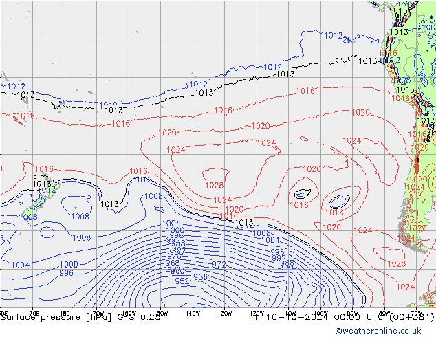 GFS 0.25:  10.10.2024 00 UTC