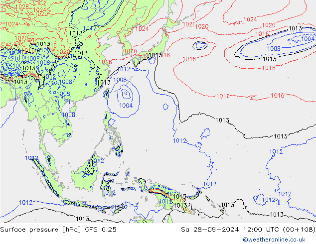 GFS 0.25: za 28.09.2024 12 UTC