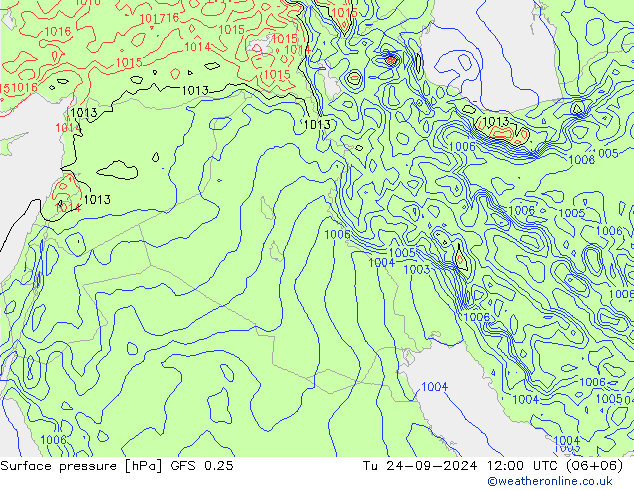 GFS 0.25: mar 24.09.2024 12 UTC