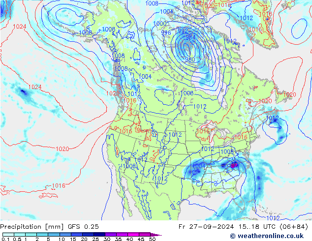 GFS 0.25: pt. 27.09.2024 18 UTC