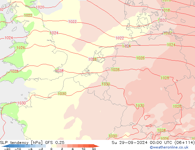   GFS 0.25  29.09.2024 00 UTC