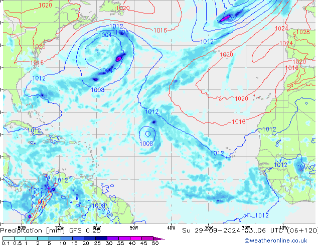 GFS 0.25: dim 29.09.2024 06 UTC