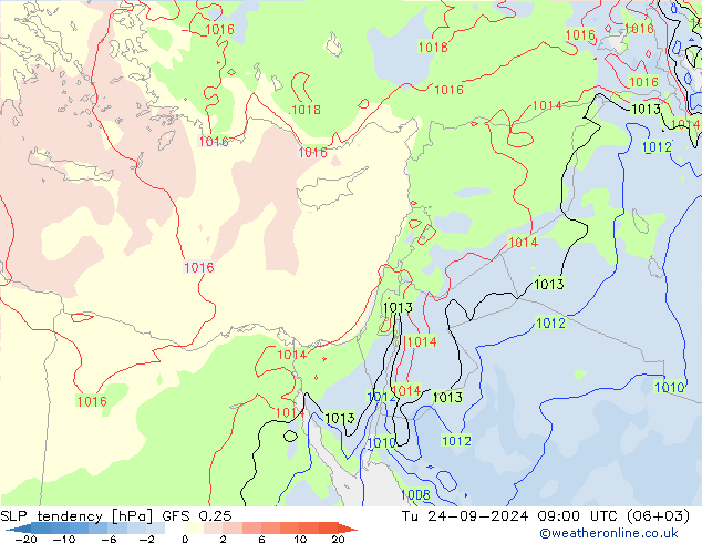   GFS 0.25  24.09.2024 09 UTC