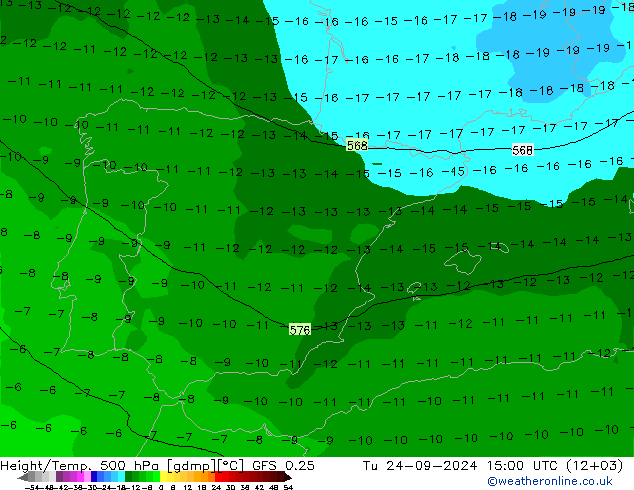 Z500/Rain (+SLP)/Z850 GFS 0.25 mar 24.09.2024 15 UTC