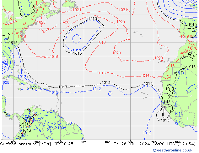 GFS 0.25: чт 26.09.2024 18 UTC