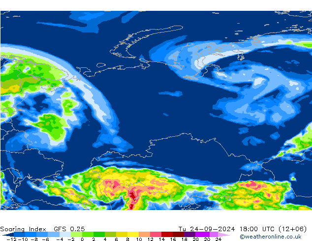 Soaring Index GFS 0.25 mar 24.09.2024 18 UTC