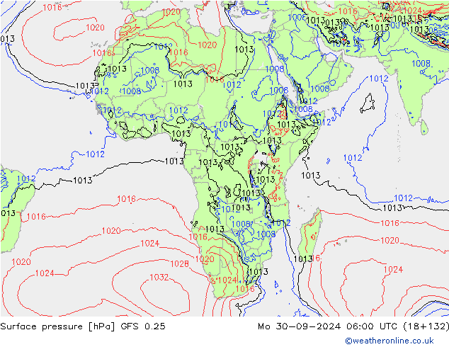 GFS 0.25: Mo 30.09.2024 06 UTC