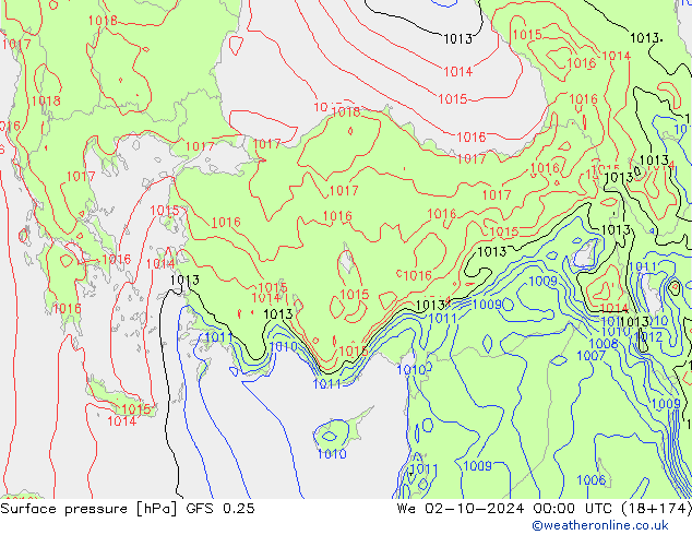 GFS 0.25: We 02.10.2024 00 UTC