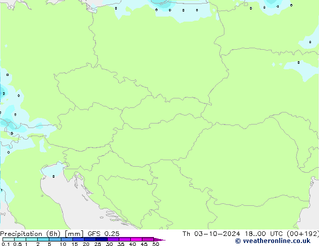  (6h) GFS 0.25  03.10.2024 00 UTC