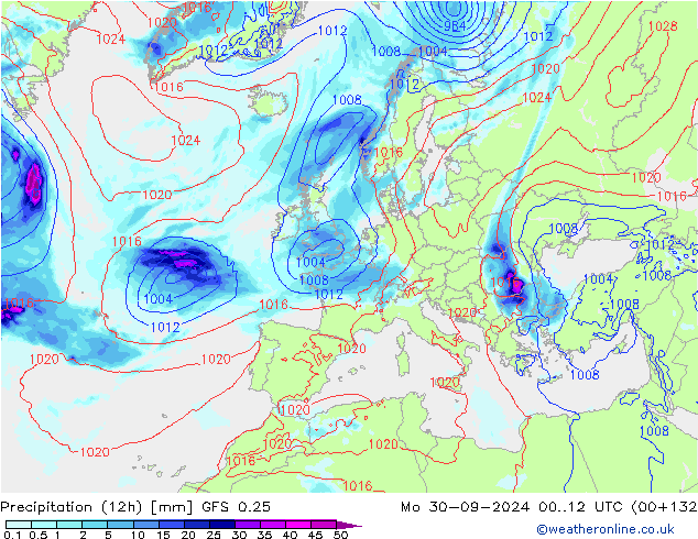  (12h) GFS 0.25  30.09.2024 12 UTC