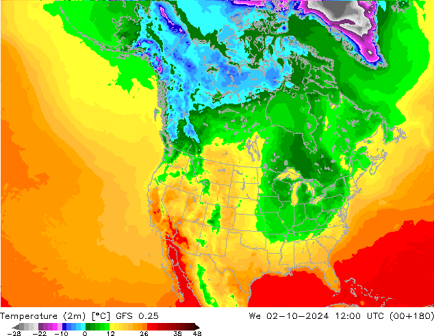 GFS 0.25: We 02.10.2024 12 UTC