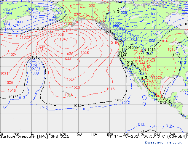 GFS 0.25: Fr 11.10.2024 00 UTC