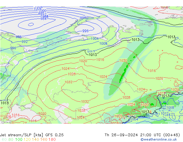  GFS 0.25  26.09.2024 21 UTC