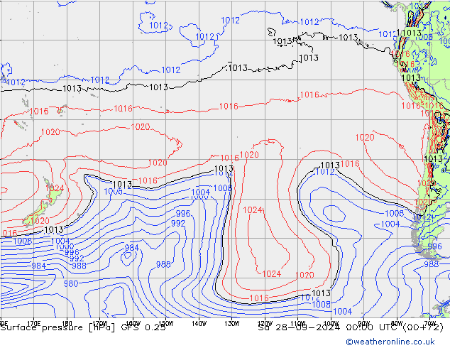 GFS 0.25: Sa 28.09.2024 00 UTC