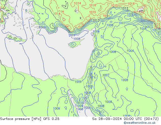 GFS 0.25: Sa 28.09.2024 00 UTC