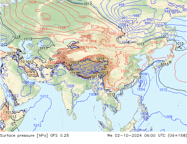 GFS 0.25: We 02.10.2024 06 UTC