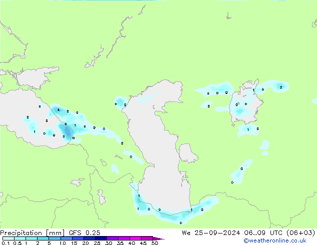  GFS 0.25  25.09.2024 09 UTC