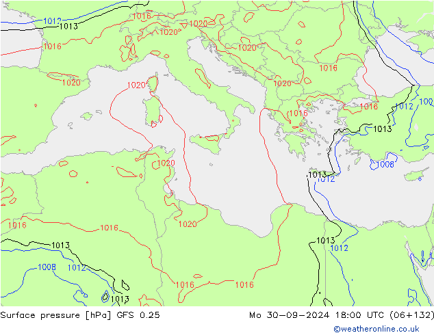 GFS 0.25:  30.09.2024 18 UTC