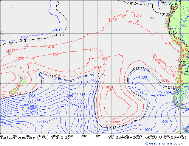 GFS 0.25: Cts 28.09.2024 06 UTC