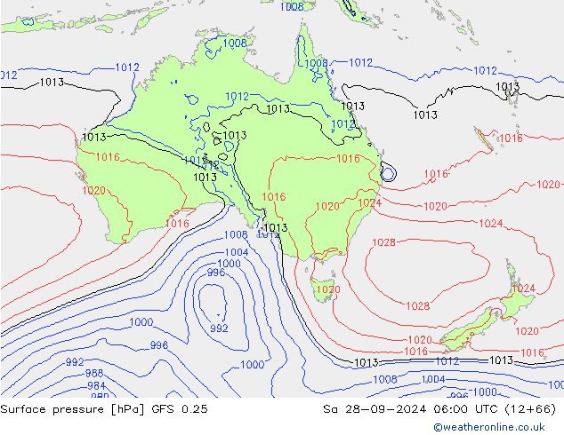 GFS 0.25: сб 28.09.2024 06 UTC