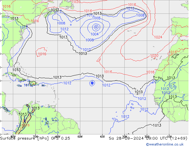      GFS 0.25  28.09.2024 09 UTC