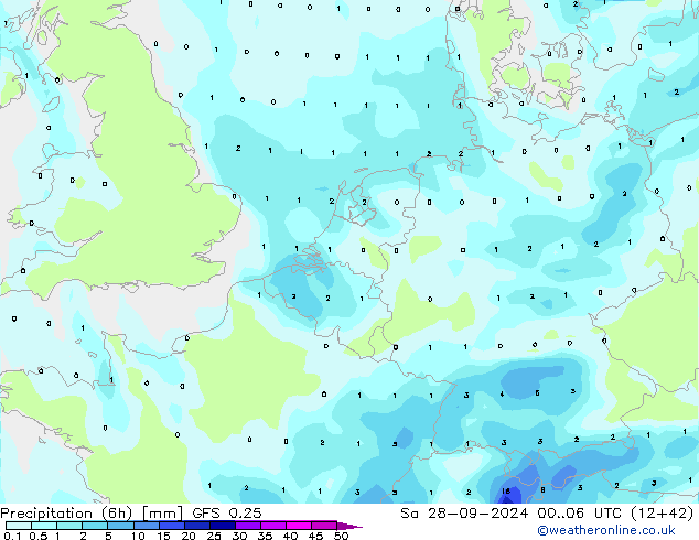  (6h) GFS 0.25  28.09.2024 06 UTC