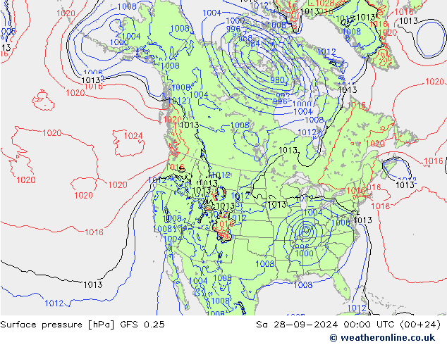 GFS 0.25: сб 28.09.2024 00 UTC