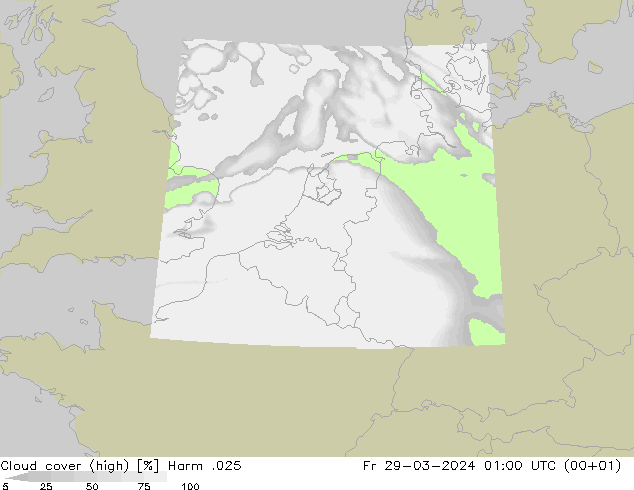 Wolken (hohe) Harm .025 Fr 29.03.2024 01 UTC