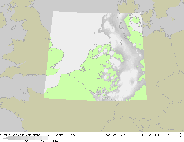 oblačnosti uprostřed Harm .025 So 20.04.2024 12 UTC