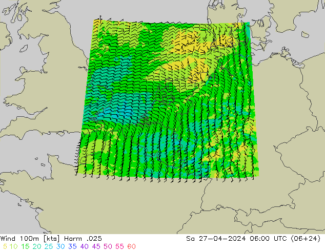 Wind 100m Harm .025 Sa 27.04.2024 06 UTC