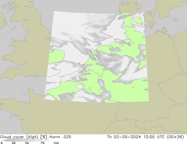 Nubes altas Harm .025 jue 02.05.2024 12 UTC