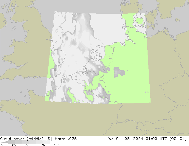 zachmurzenie (środk.) Harm .025 śro. 01.05.2024 01 UTC