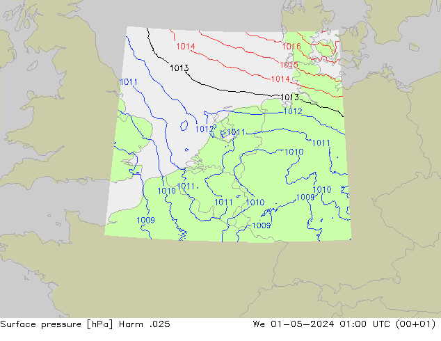 Bodendruck Harm .025 Mi 01.05.2024 01 UTC