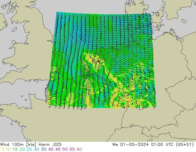 wiatr 100m Harm .025 śro. 01.05.2024 01 UTC