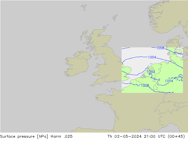 pressão do solo Harm .025 Qui 02.05.2024 21 UTC